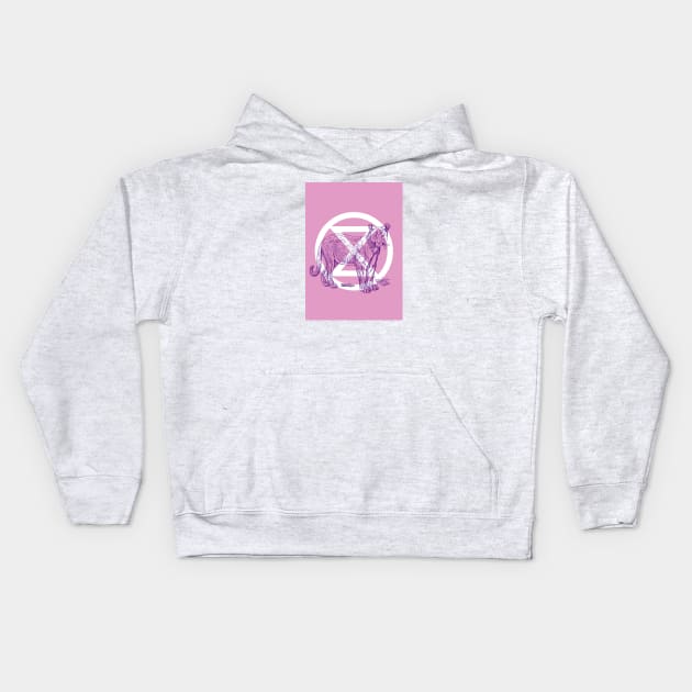 Extinction Rebellion Kids Hoodie by creativewrld